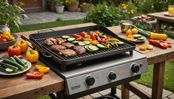 Plancha 2 feux : tous les avantages d'en avoir une dans votre jardin !